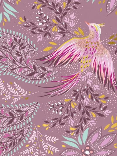 Exotic Bird Greetings Card