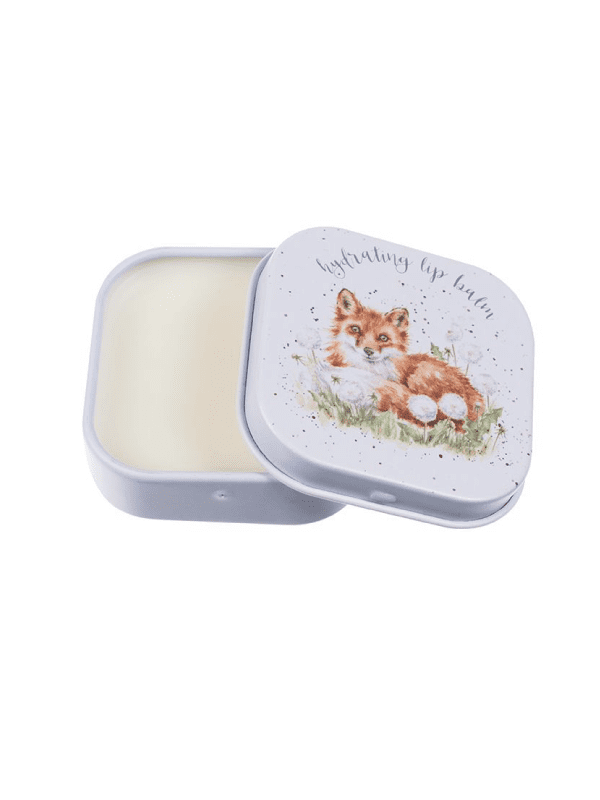 wrendale fox lip balm