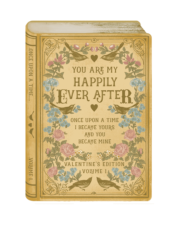 the art file - happily ever after valentines card