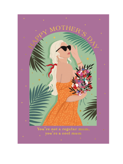 the art file cool mum mothers day card