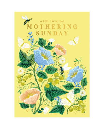 the art file Mothering Sunday mothers day card