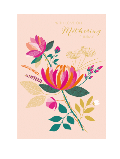 With Love - Peony Mother's Day Card