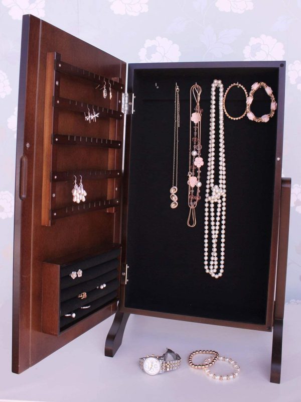 dark wood jewellery box 2