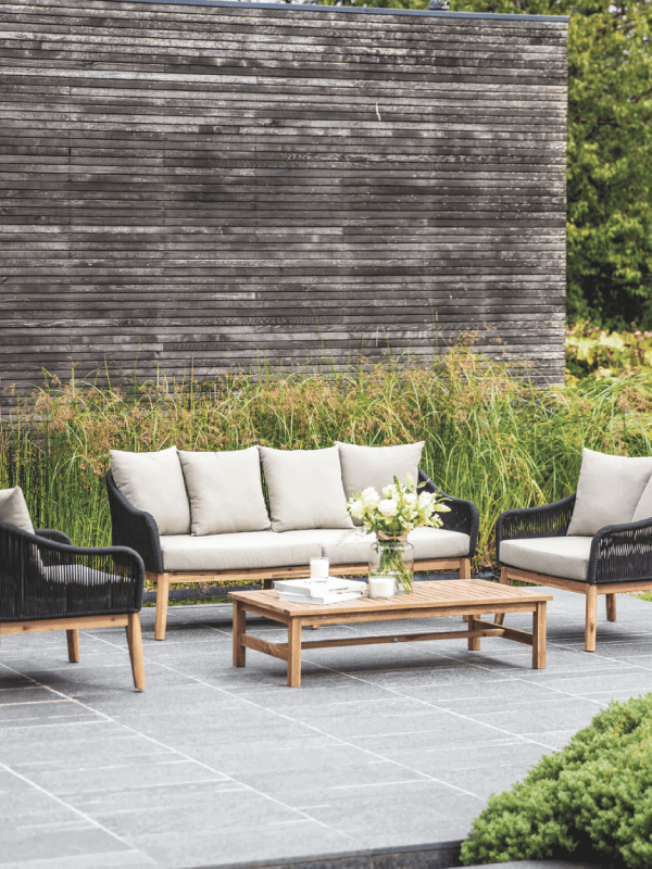 luccombe polyrope outdoor sofa set