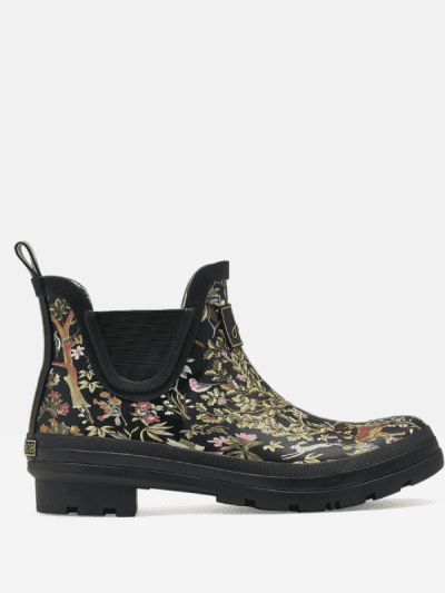 joules black tree welliebobs