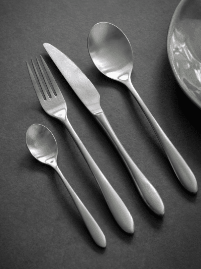 Birley Cutlery Set 16 Piece Brushed Silver