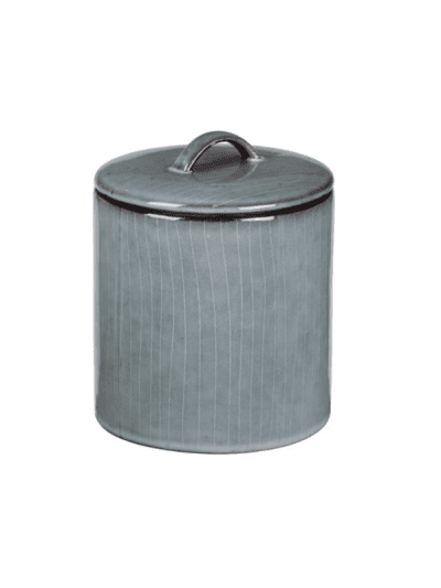 Nordic Sea  Storage Jar With Top