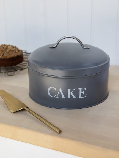 Original Round Cake Tin Charcoal
