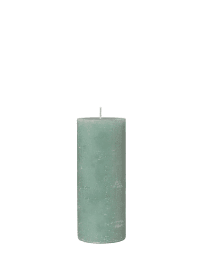 Sea Green Pillar Candle