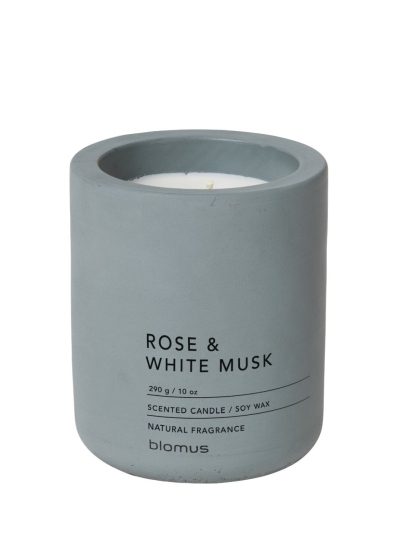 Blomus Scented Candle Large Rose & White Musk