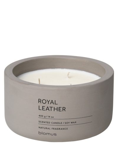 Blomus Scented Candle XLarge Royal Leather FRAGA