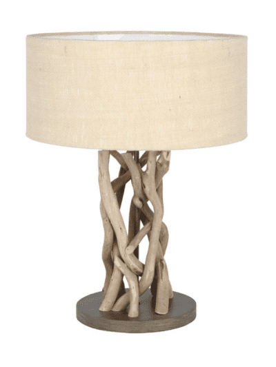 Derna Driftwood and Natural Jute Table Lamp