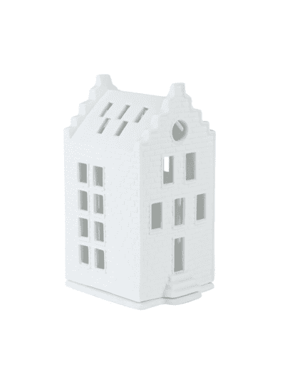 Village Brick House With Stepped Gable Small