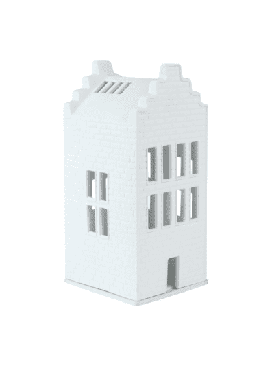 Village Brick House With Stepped Gable Large