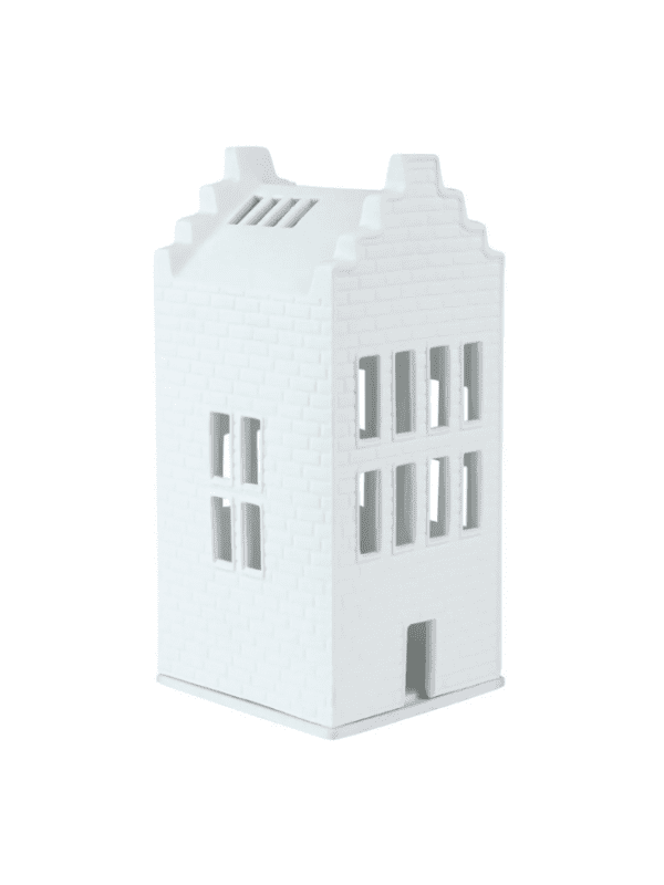 Village Brick House With Stepped Gable Large