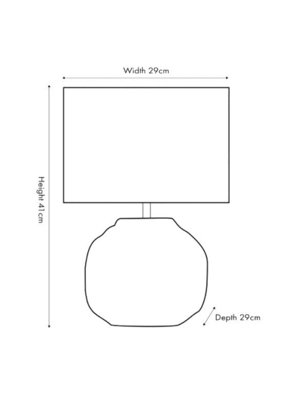 Zadi Natural Plaited Water Hyacinth Table Lamp - Image 5