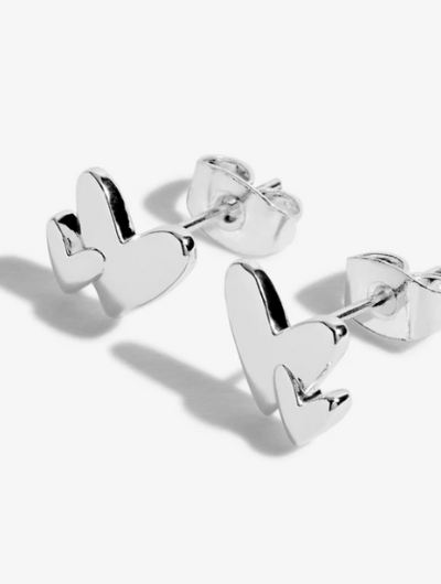 Close-up of Joma Jewellery Treasure The Little Things Lovely Mummy Earrings with butterfly backs.