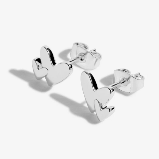 Close-up of Joma Jewellery Treasure The Little Things Lovely Mummy Earrings with butterfly backs.