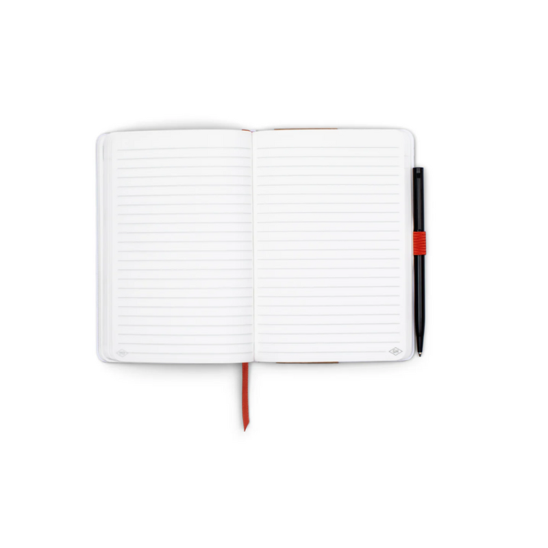 Gentlemen’s Hardware Waterproof Fishing Notebook with lined and fishing log pages.